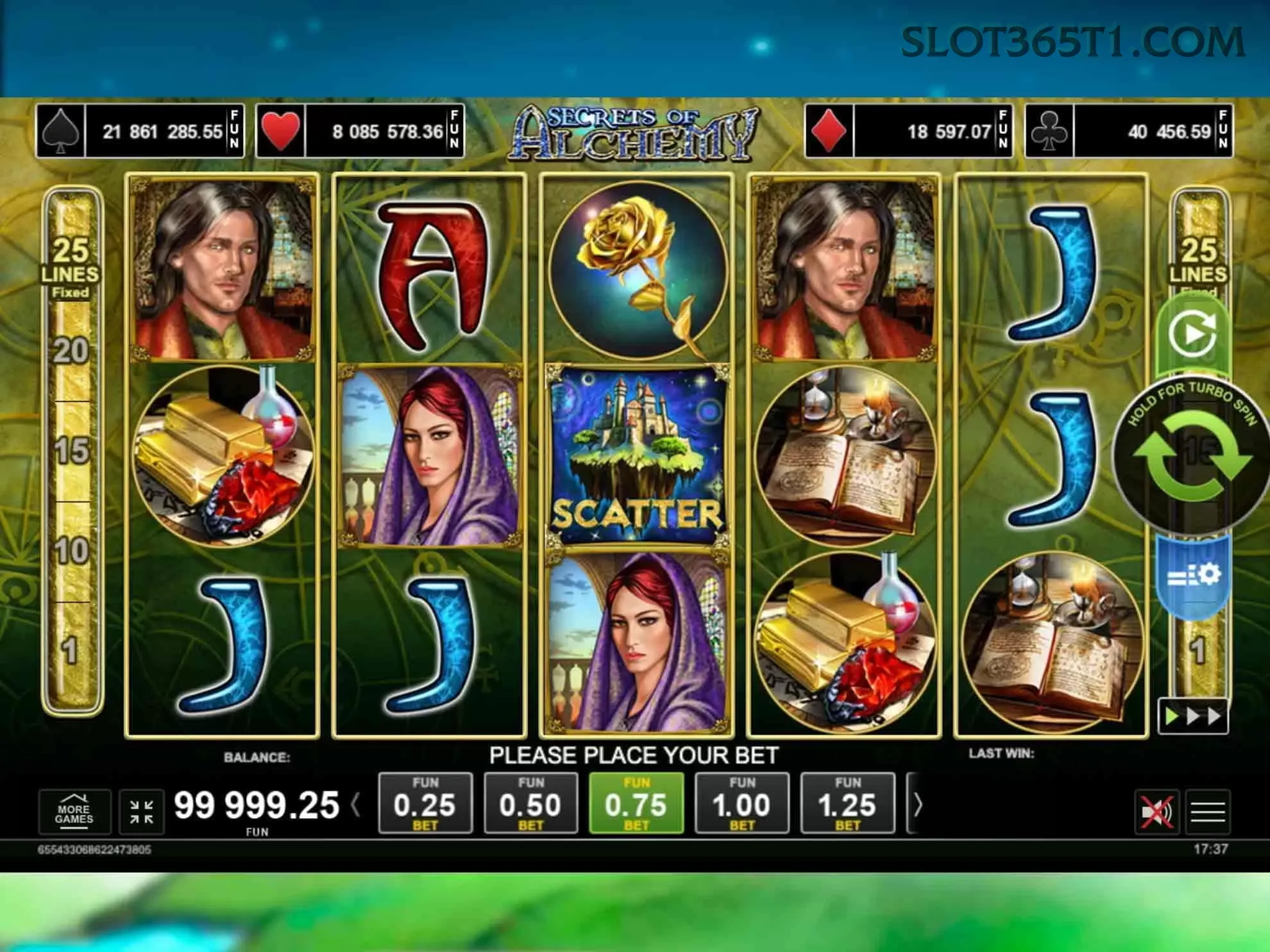 Aplicativo móvel slot365 para iOS e Android